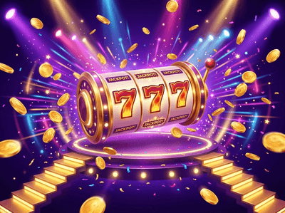 WinPHP premium gaming dashboard showing a massive jackpot win on a mobile device